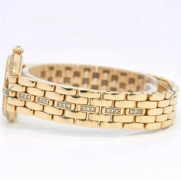 CARTIER PANTHERE VENDOME Quartz 24mm 18K Yellow Gold 0.82TCW Diamond Watch Cartier Panthère Vendome 23mm 18K Yellow Gold Diamond Watch  main image 3